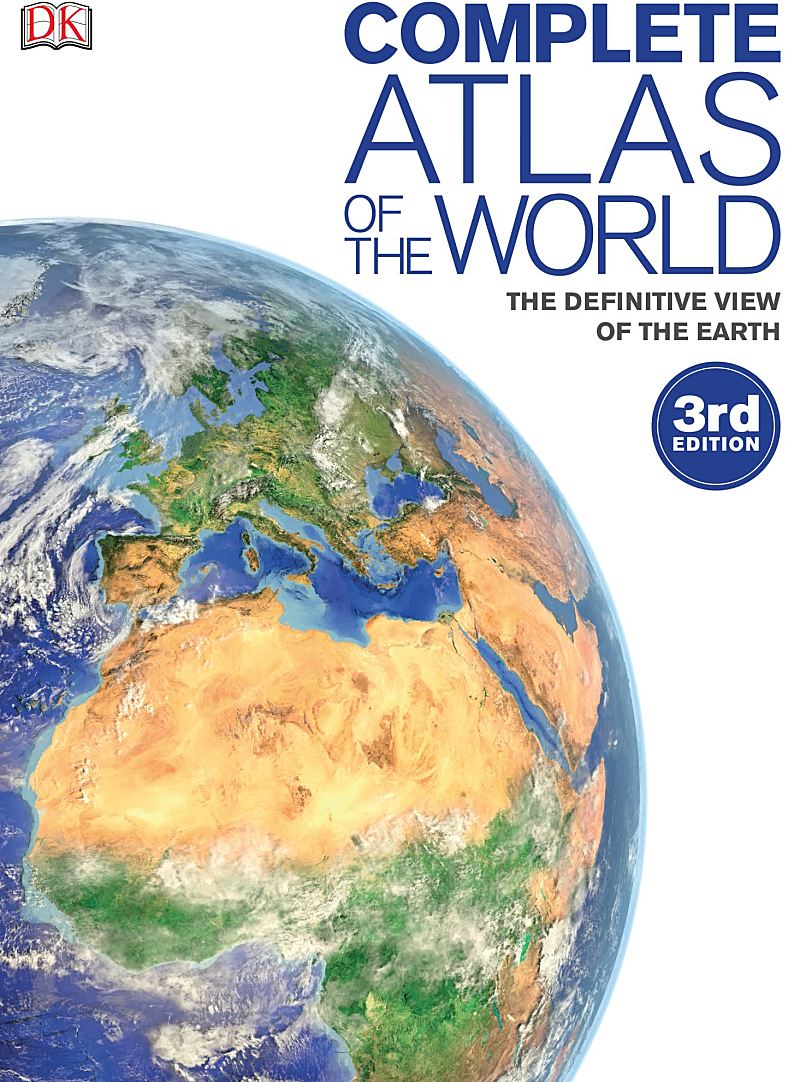 《Complete Atlas of the World》434页DK完整世界地图集第三版