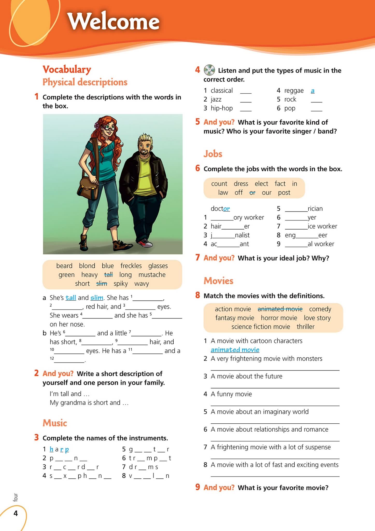 《Got it》Starter-L3四个级别中学生教材学生用书+音频MP3