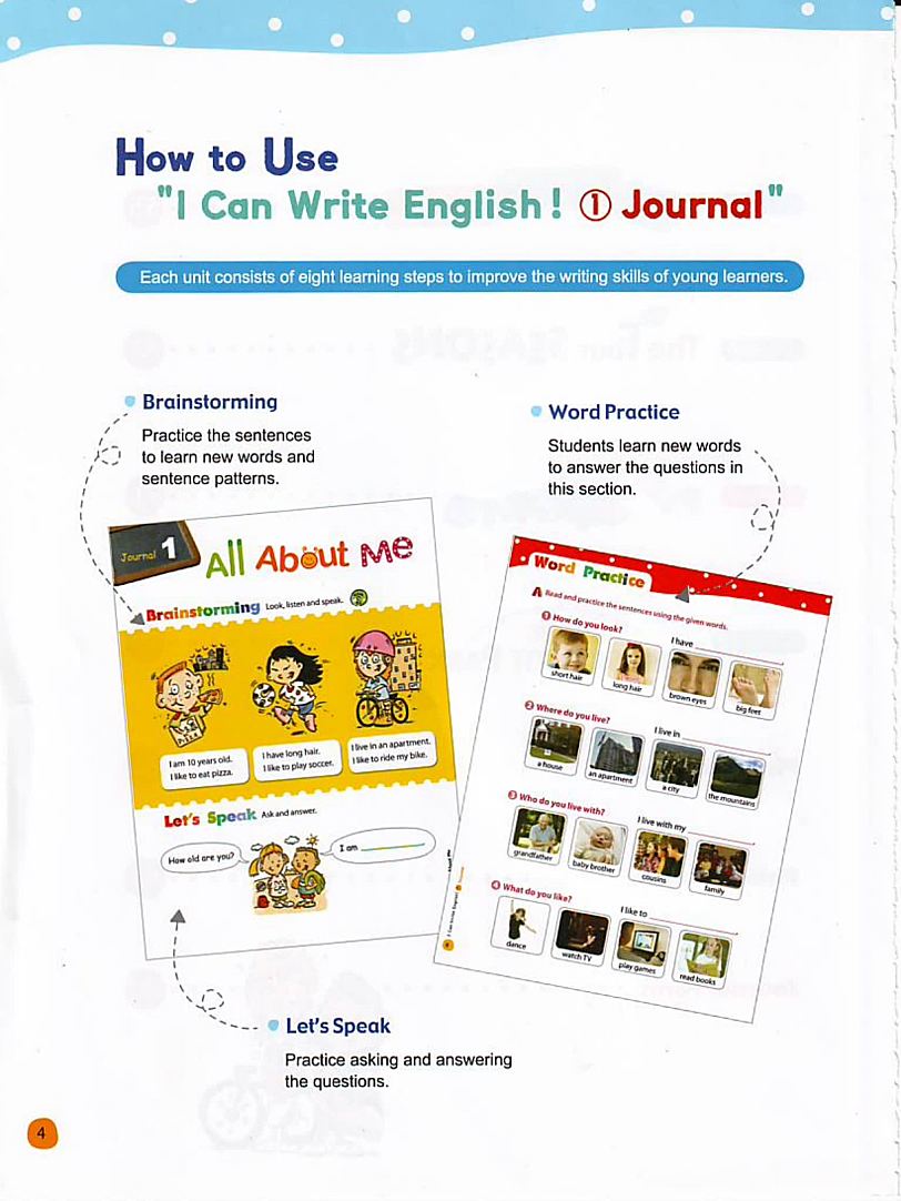 《I can write English》1-3册少儿英文写作技能培养教材PDF