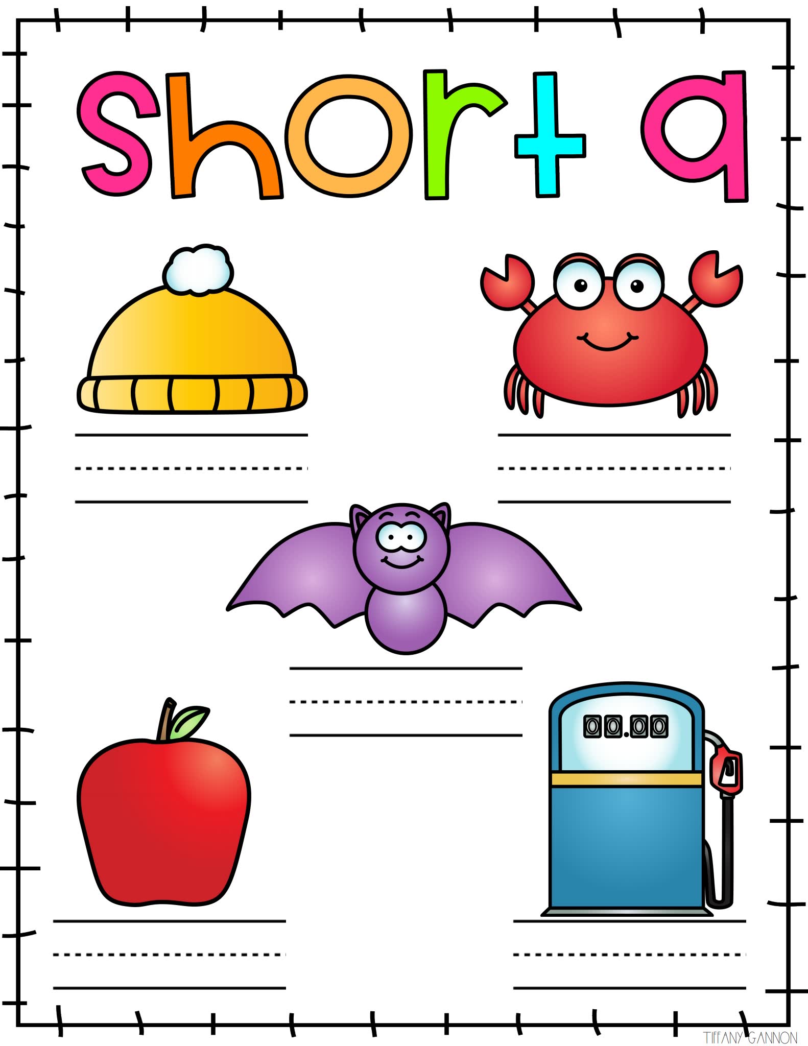 《Interactive Anchor Charts》交互式锚图自然拼读PDF两册