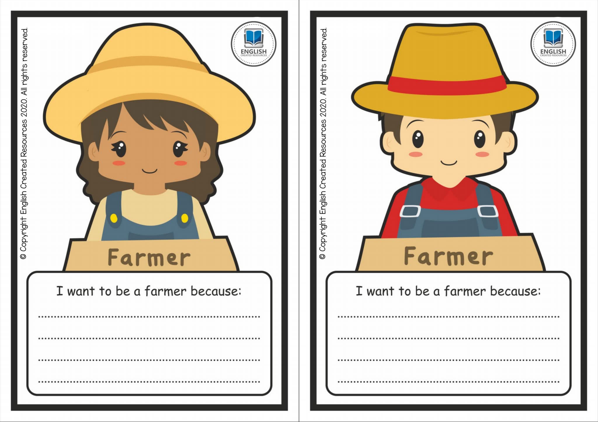 《Jobs and Occupations》职业认知启蒙英文闪卡PDF