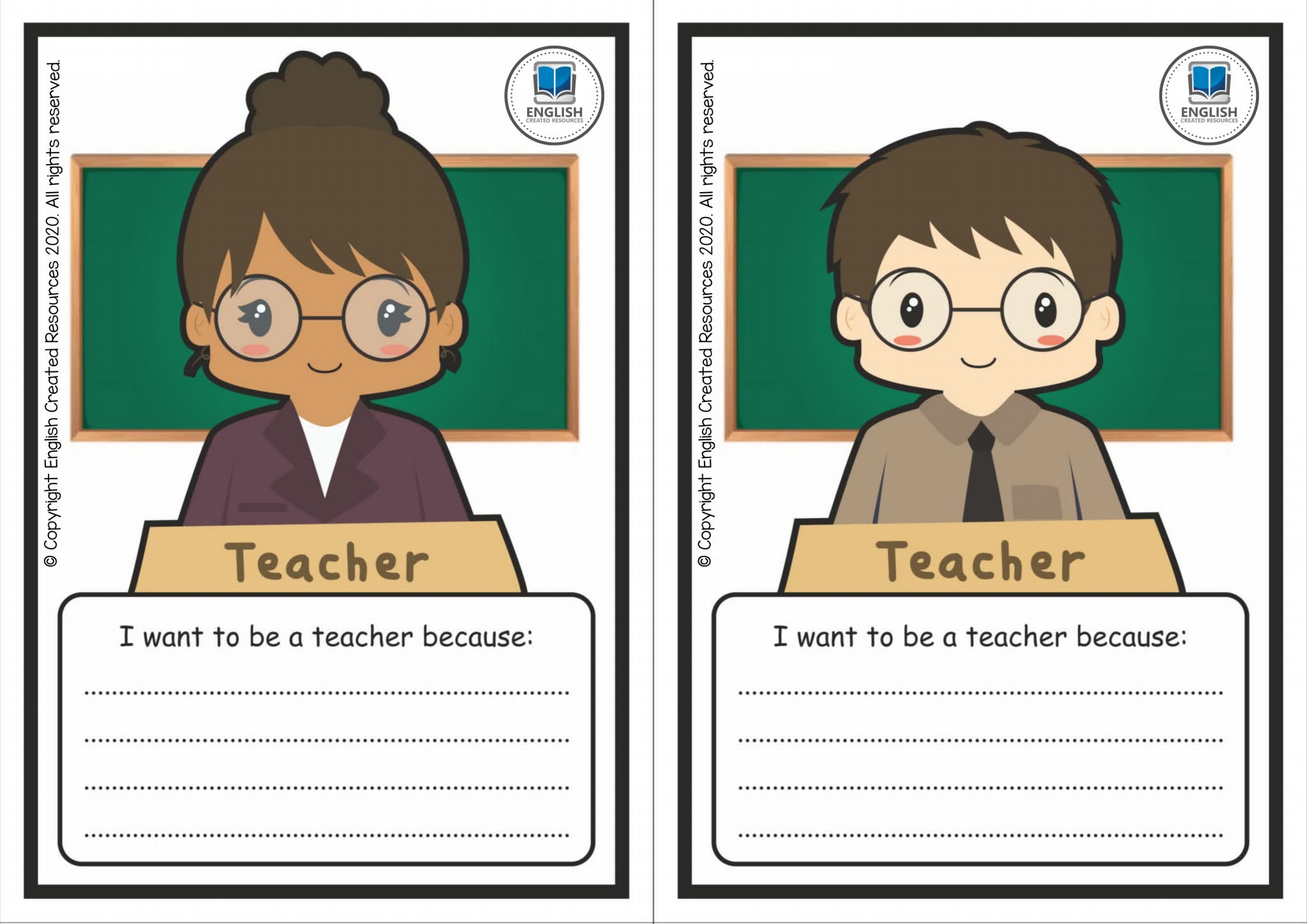 《Jobs and Occupations》职业认知启蒙英文闪卡PDF