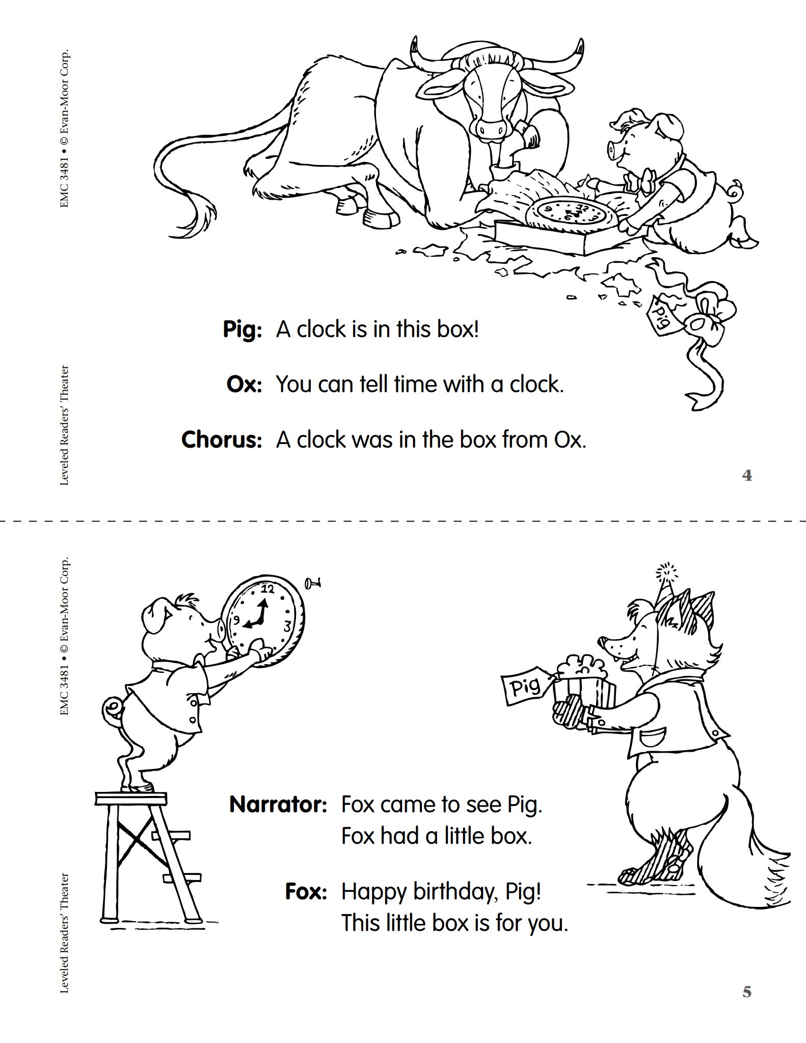 《Leveled Readers Theater》英文对话G1-G5剧本朗读教材PDF