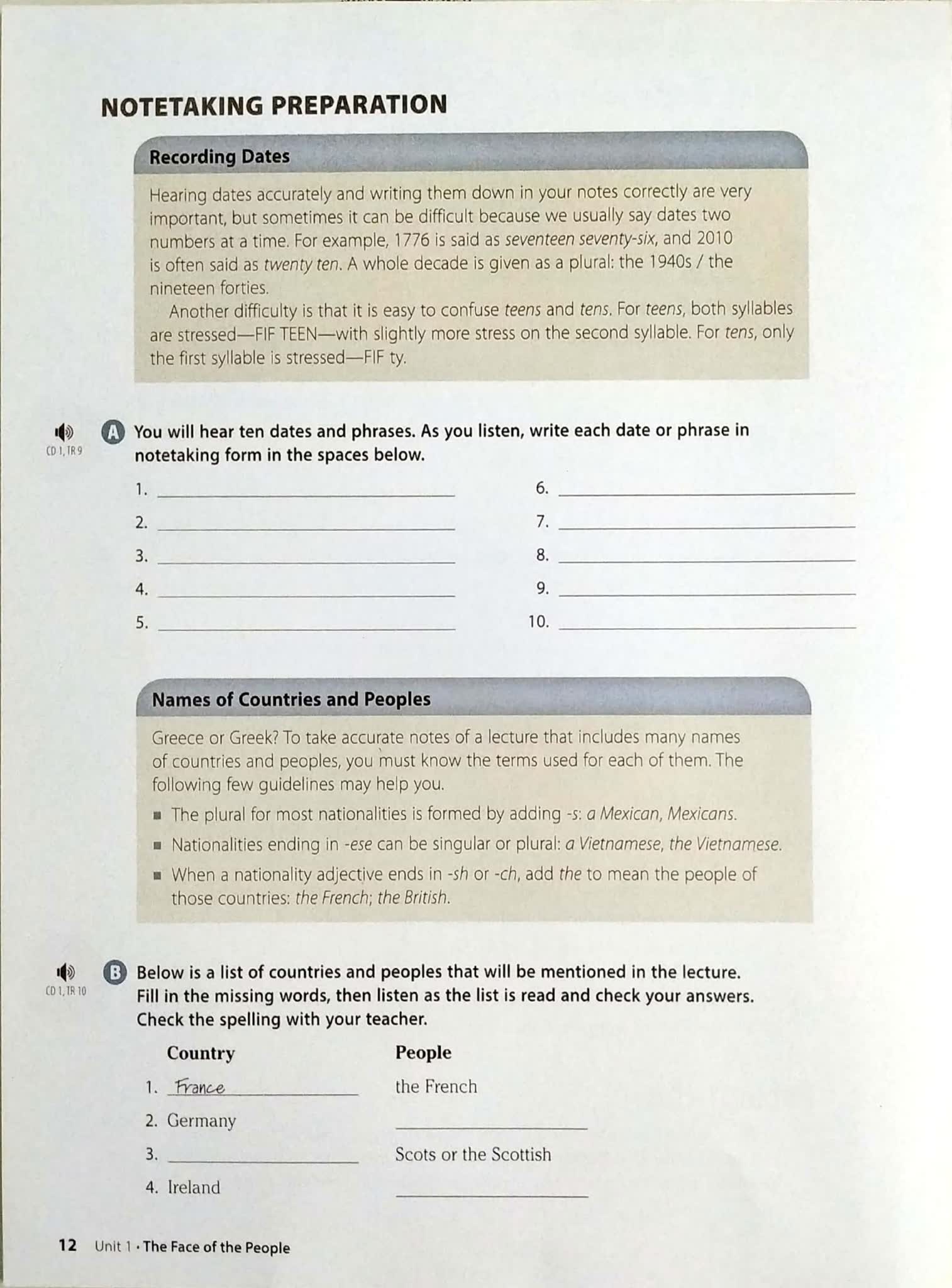 《Listening & Notetaking Skills》美国国家地理听力笔记PDF+MP3+MP4