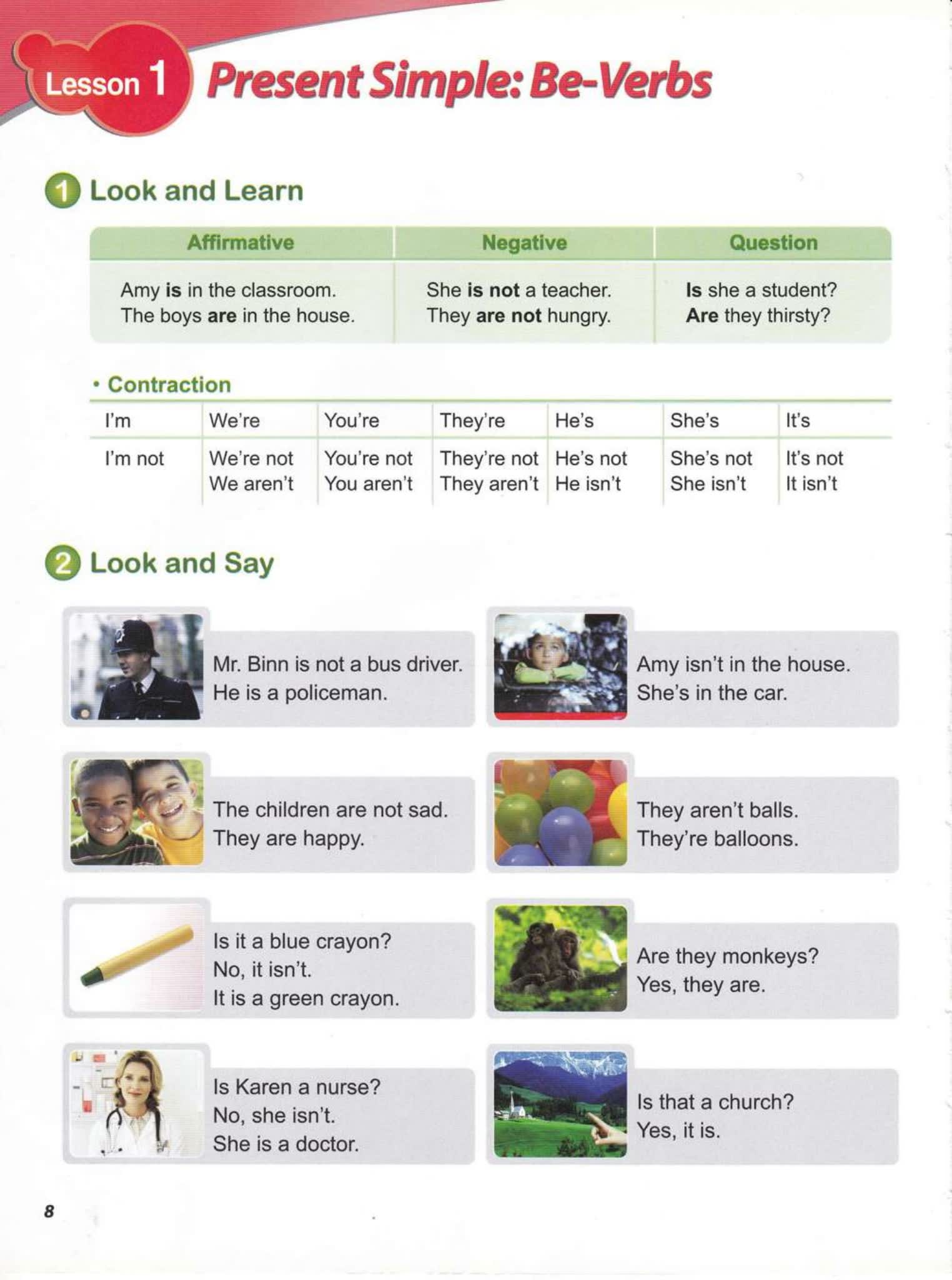 《My First Grammar》1-3级初级语法英文练习册+学生用书PDF