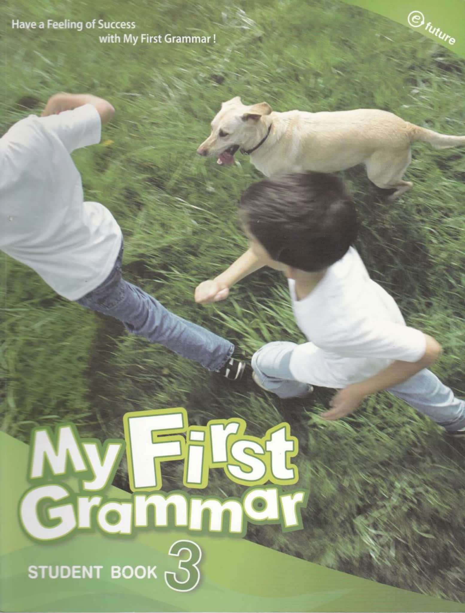 《My First Grammar》1-3级初级语法英文练习册+学生用书PDF