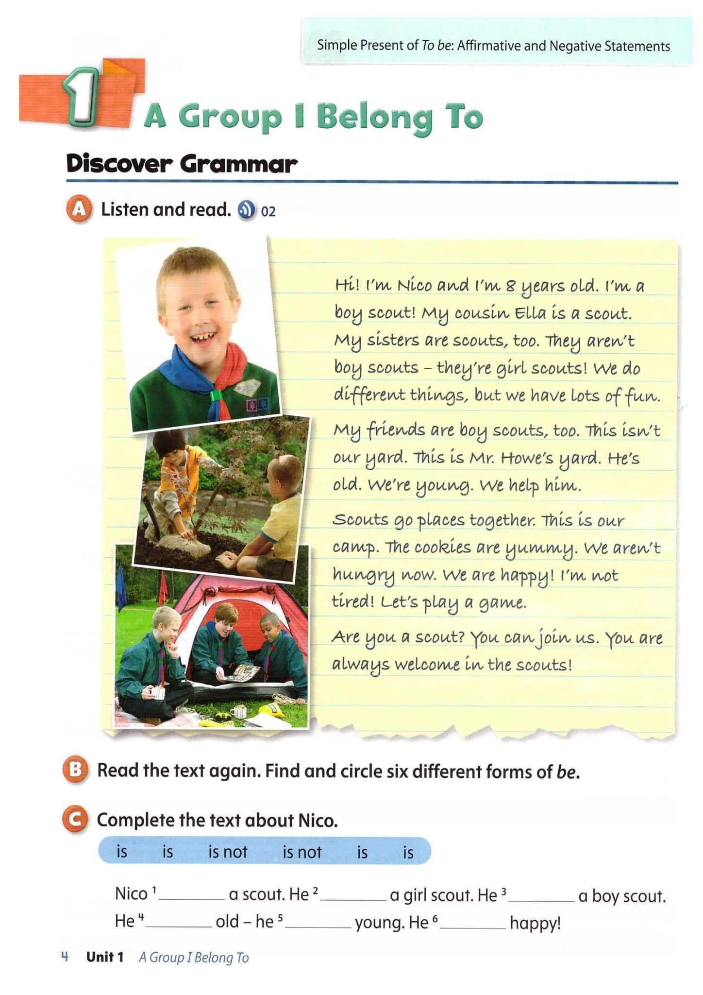 《Oxford Discover Grammar G1~G6》趣味语法教材PDF