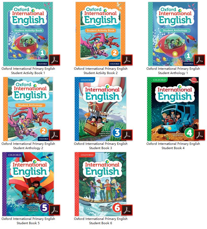 《Oxford International Primary English》1-6级阅读写作学生用书PDF