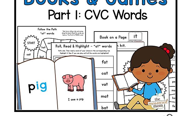 《Phonics Books & Games》自然拼读互动书全四册PDF