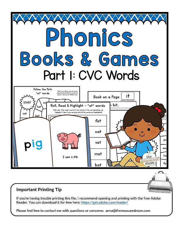 《Phonics Books & Games》自然拼读互动书全四册PDF