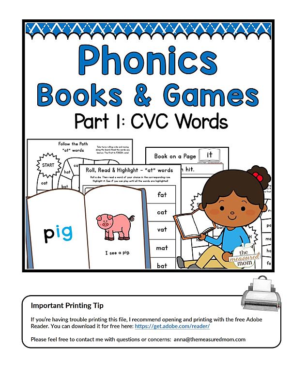 《Phonics Books & Games》自然拼读互动书全四册PDF
