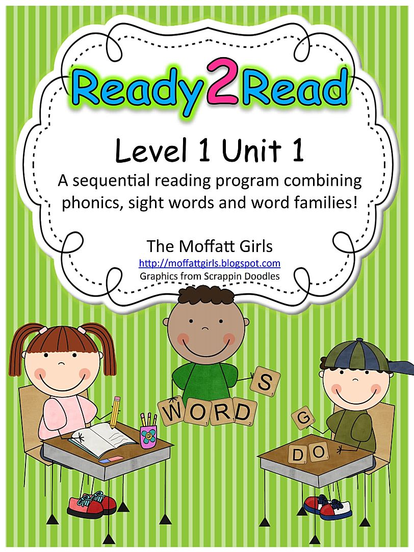 《Ready 2 Read Level 1》英语启蒙Unit1-8游戏书