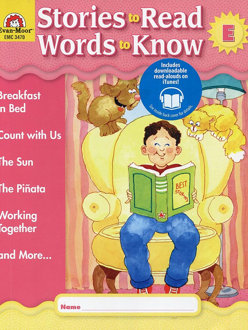 《Stories to Read, Words to Know》10册英文分级阅读练习PDF+MP3