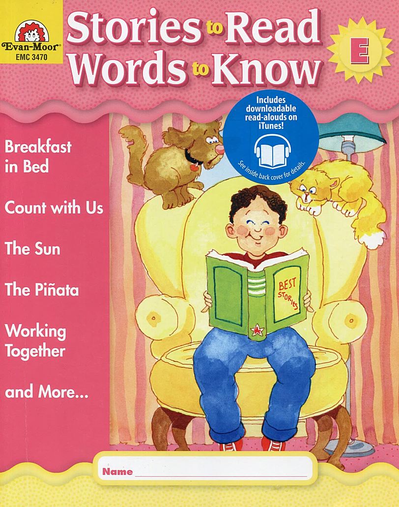 《Stories to Read, Words to Know》10册英文分级阅读练习PDF+MP3