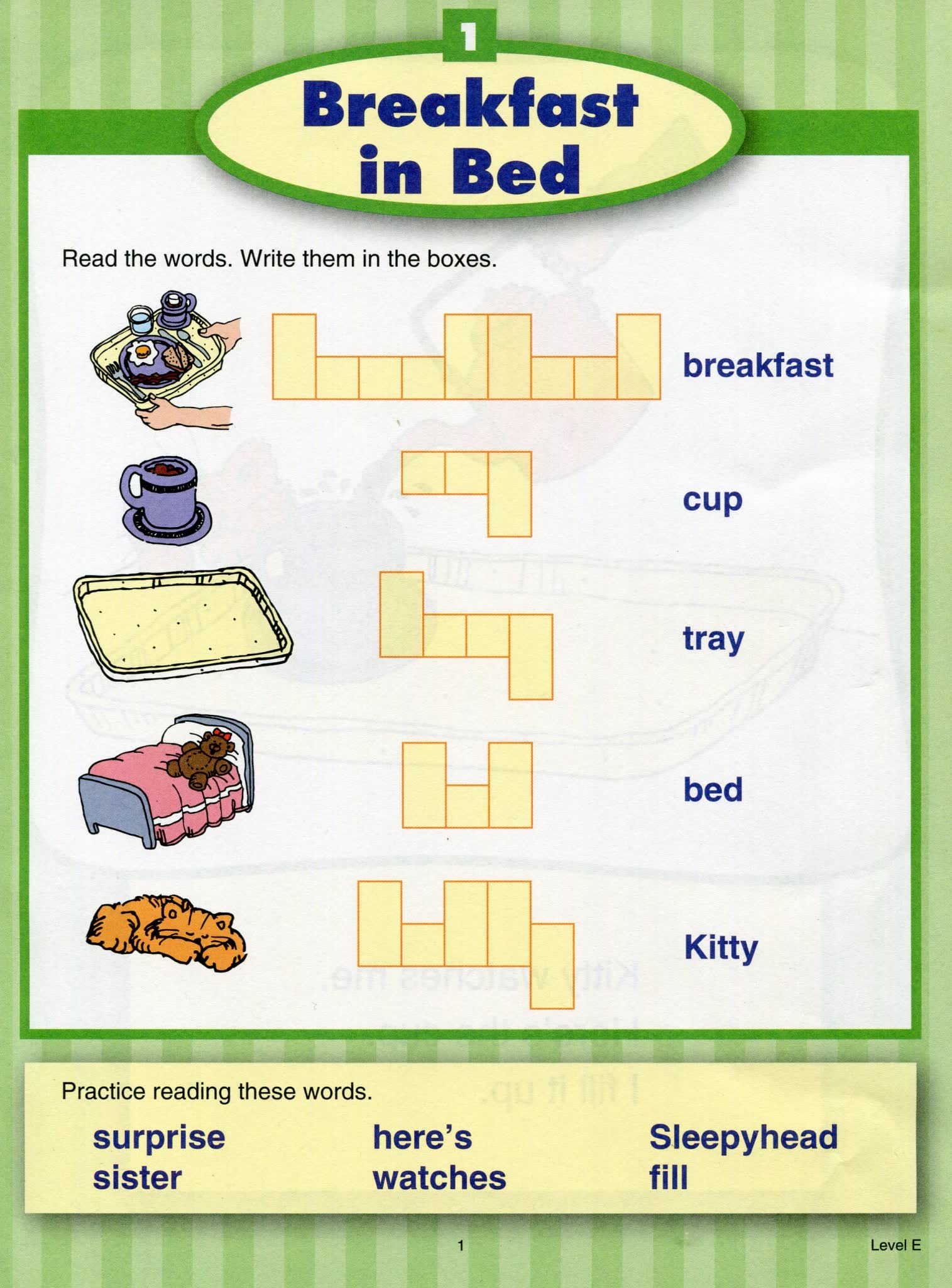 《Stories to Read, Words to Know》10册英文分级阅读练习PDF+MP3