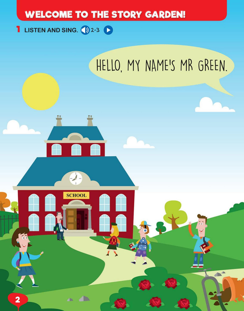 《The Story Garden》G1-5故事花园学生用书英文练习册PDF