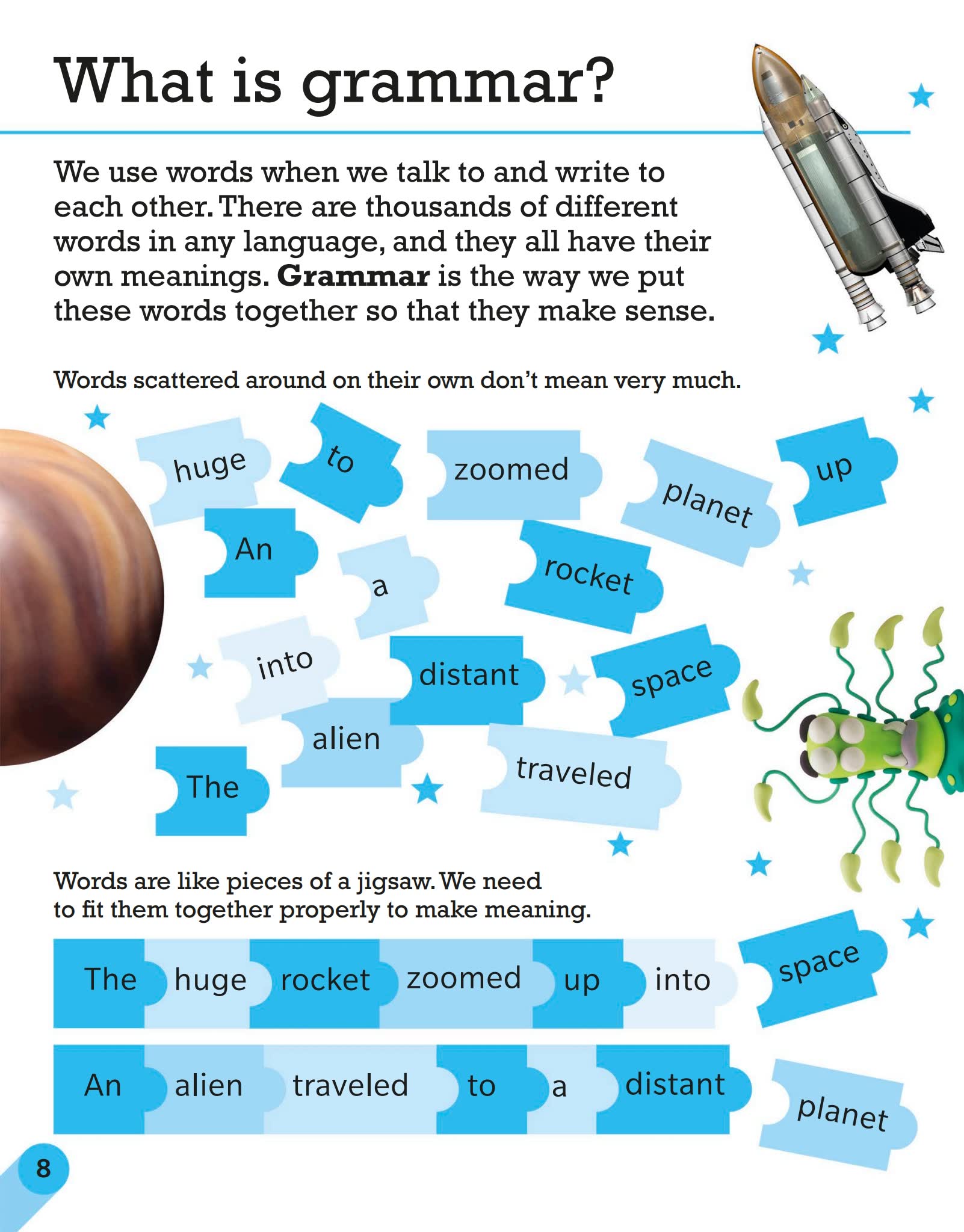 《Visual Guide to Grammar and Punctuation》DK语法辅助图解词典PDF