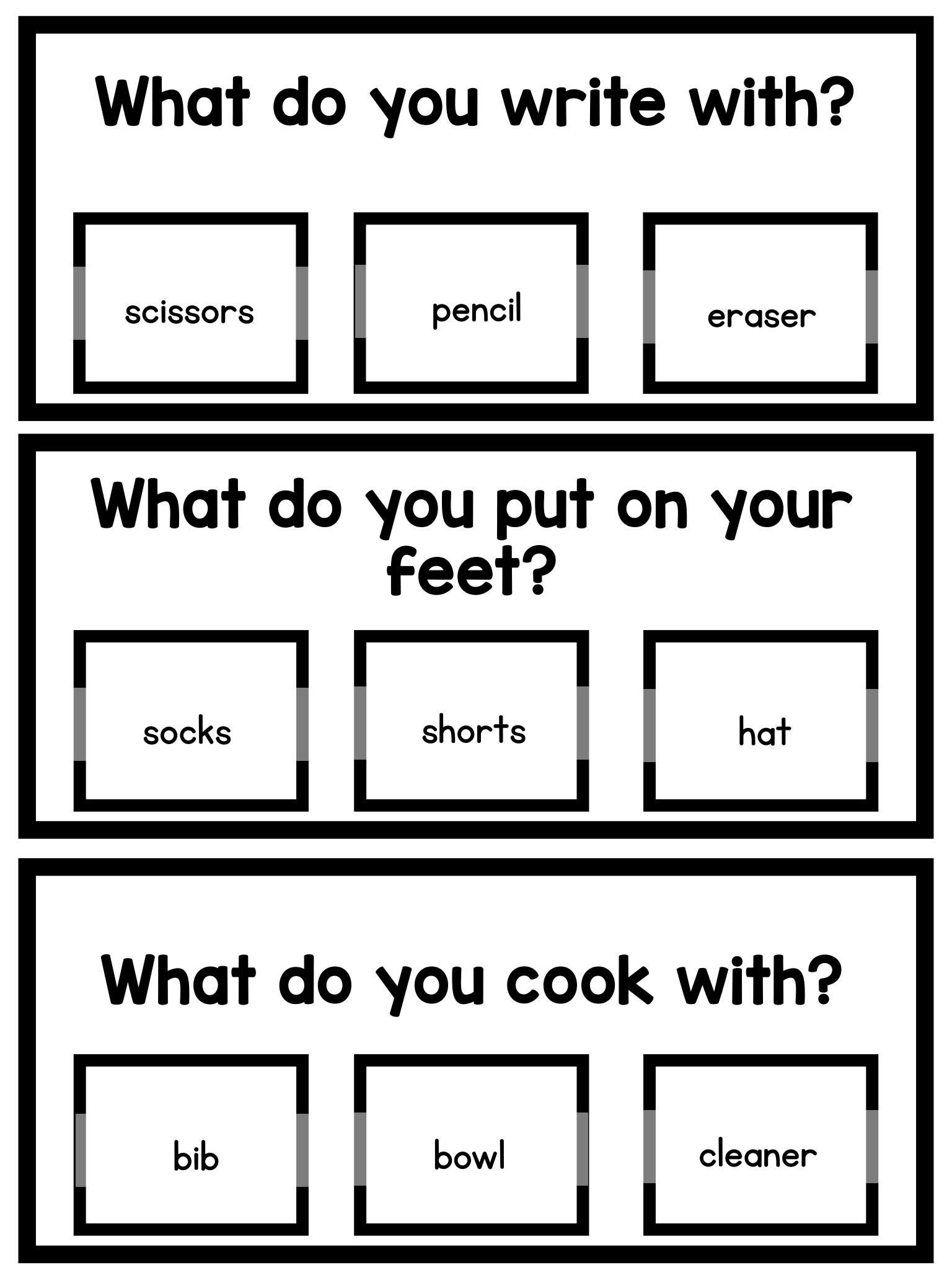 《WH Question Flip Cards》英语分阶段问题任务闪卡PDF