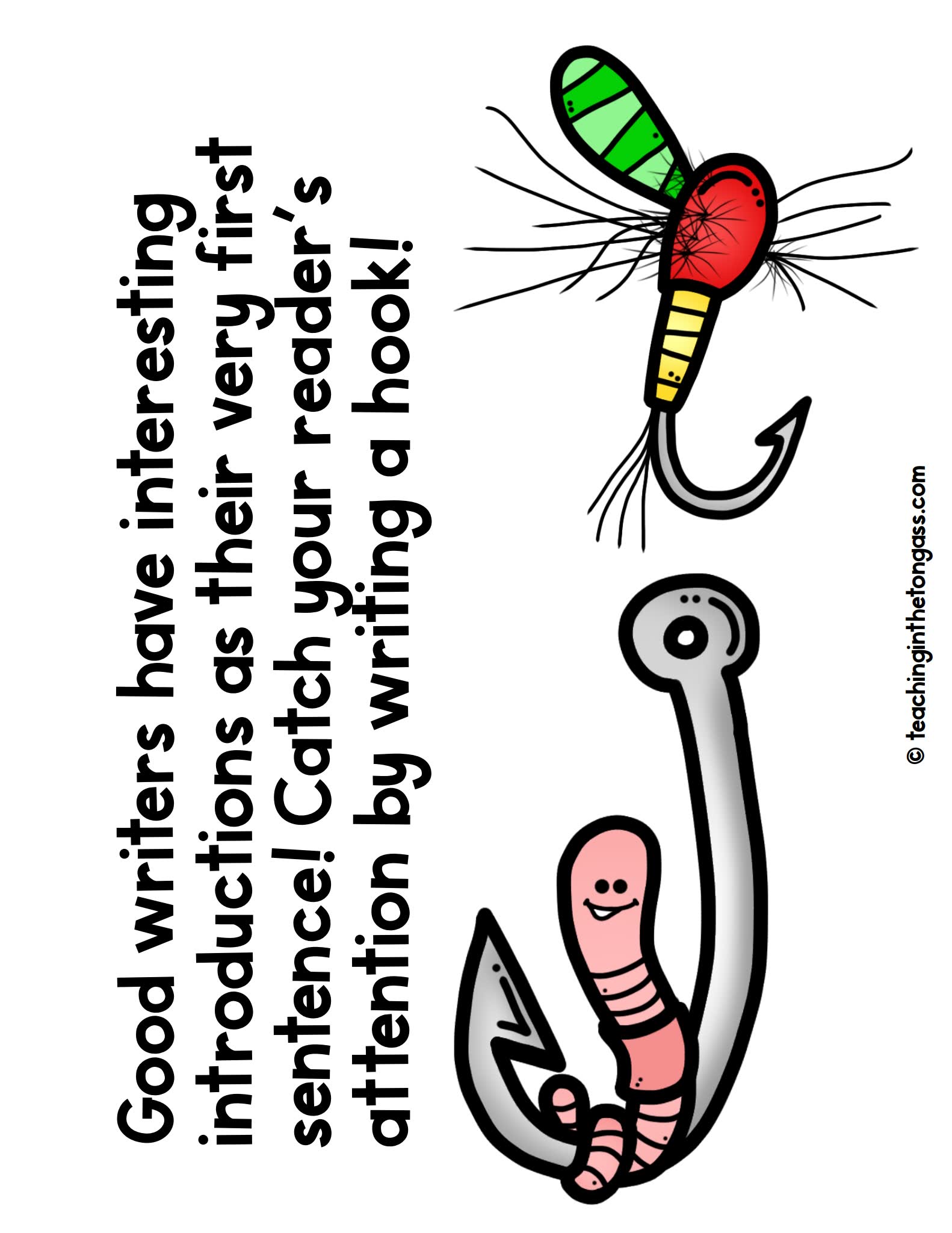 《Writing Anchor Chart》写作技巧英文海报26册