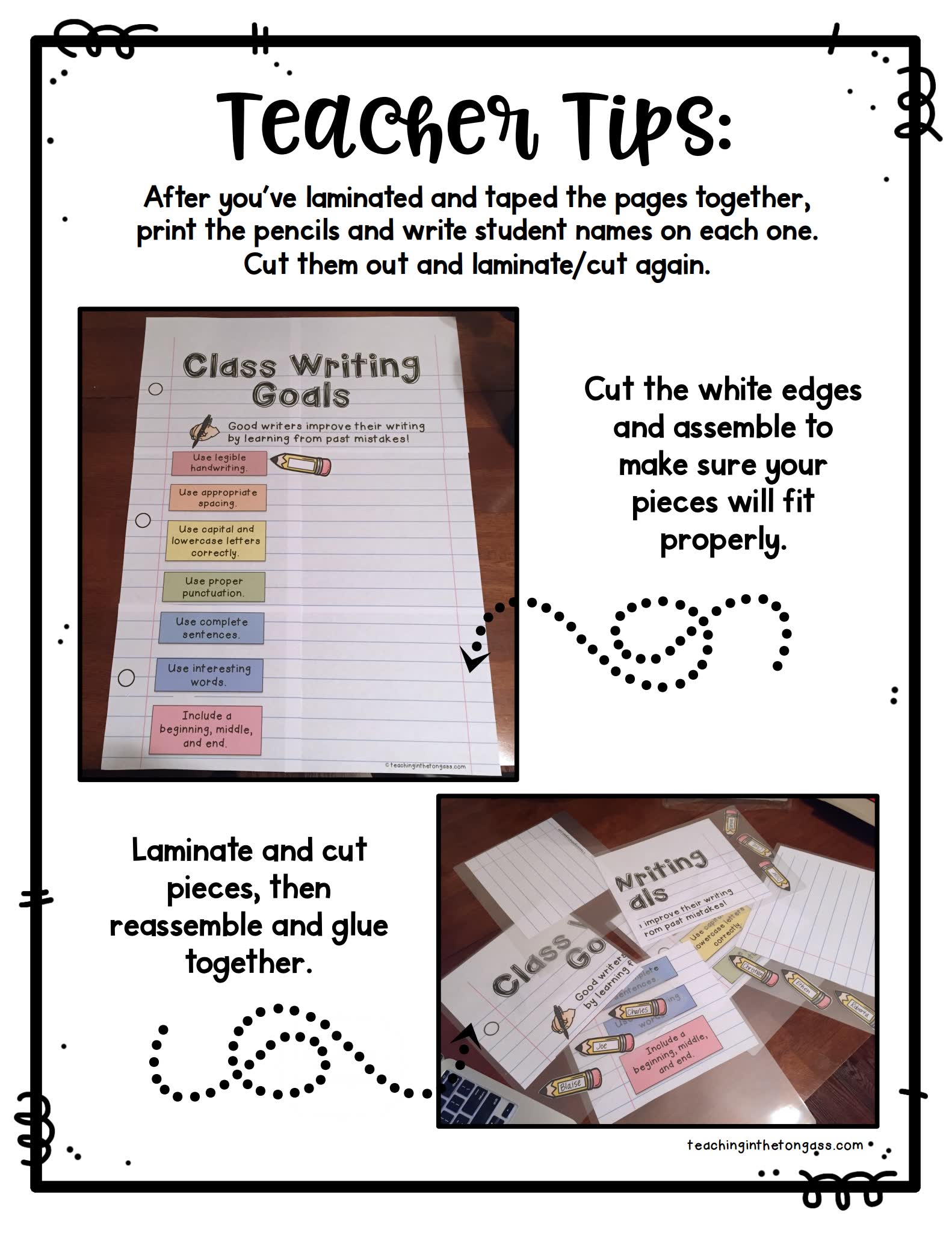 《Writing Anchor Chart》写作技巧英文海报26册