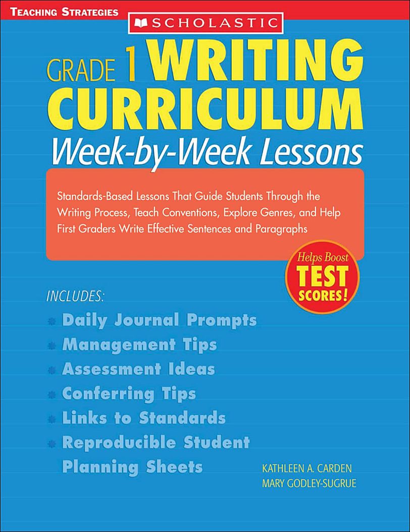 《Writing Curriculum Week-By-Week》G1-G3综合写作指导教材