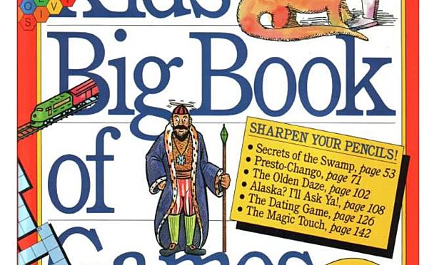 《kids big book of Games》英文口语练习互动游戏书PDF