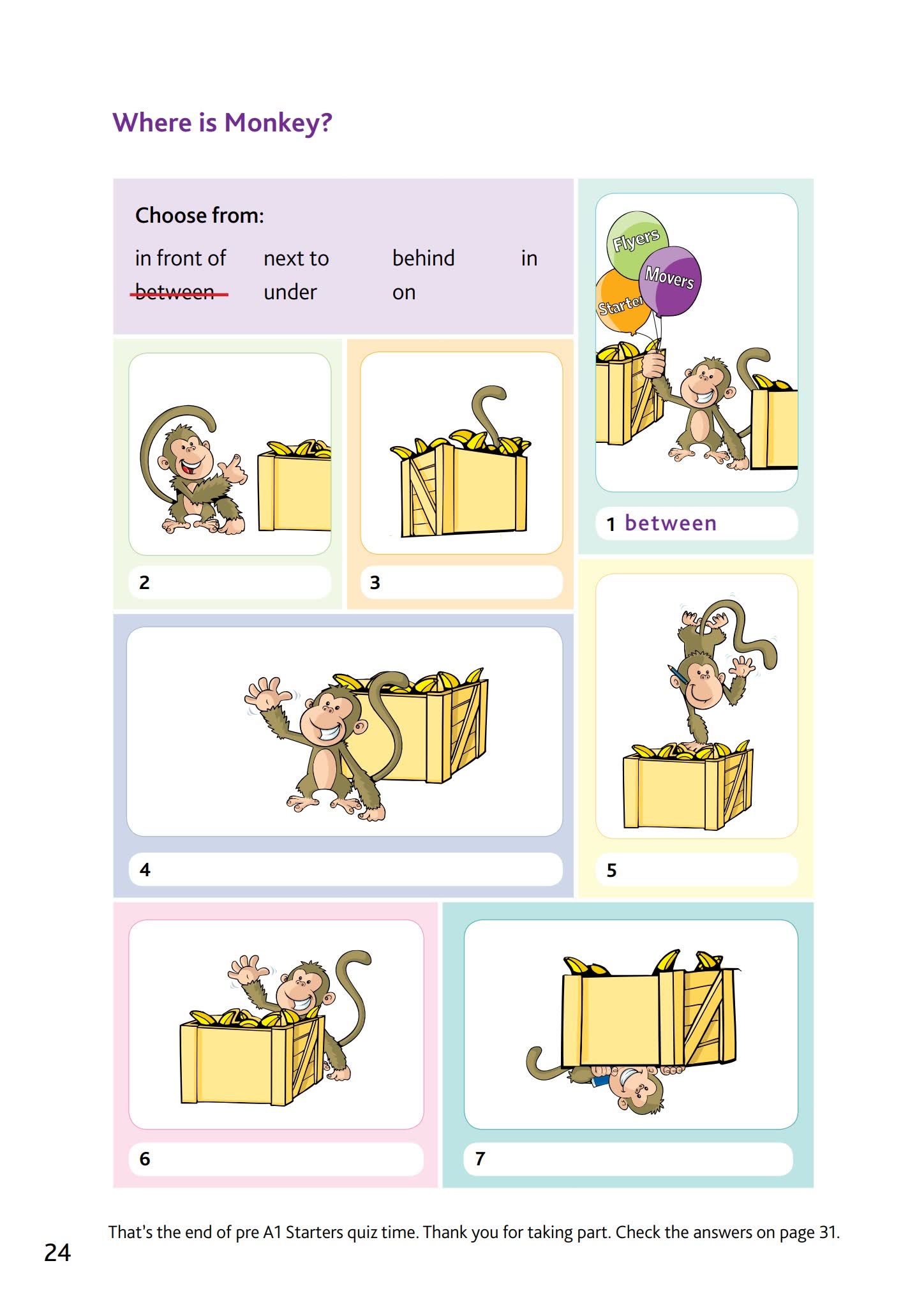 《young learner Starters  Movers Flyers》剑桥青少儿英语辅导书闪卡