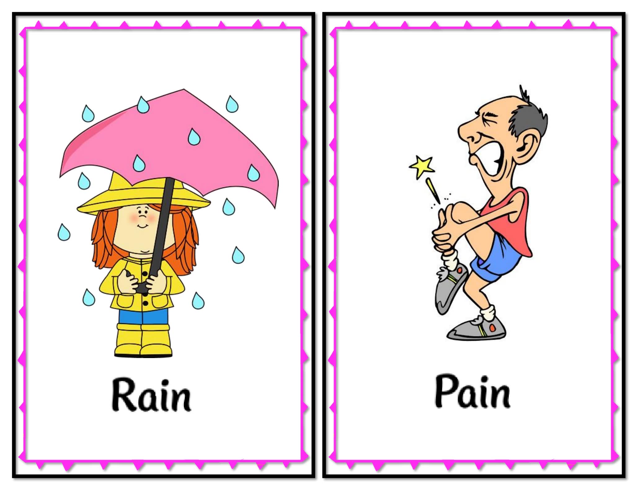 《七大元音字母闪卡合集》自然拼读英语启蒙PDF