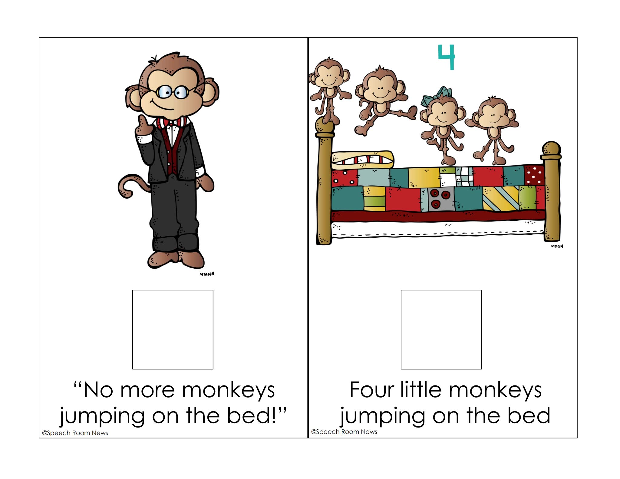 《四册经典英文儿歌互动书》英语启蒙练习教材PDF