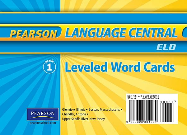 《培生英语闪卡G1-G4》英文单词启蒙必备教材