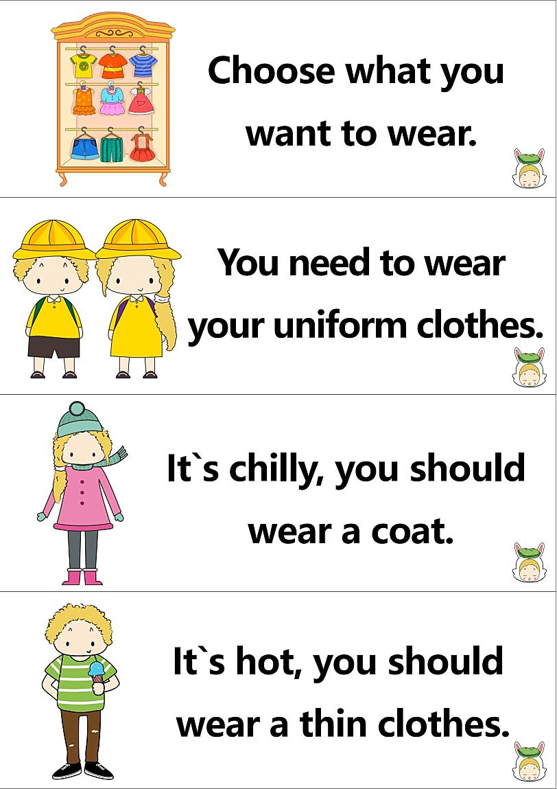 《家庭日常口语墙卡100句》场景英语句子对话练习卡片