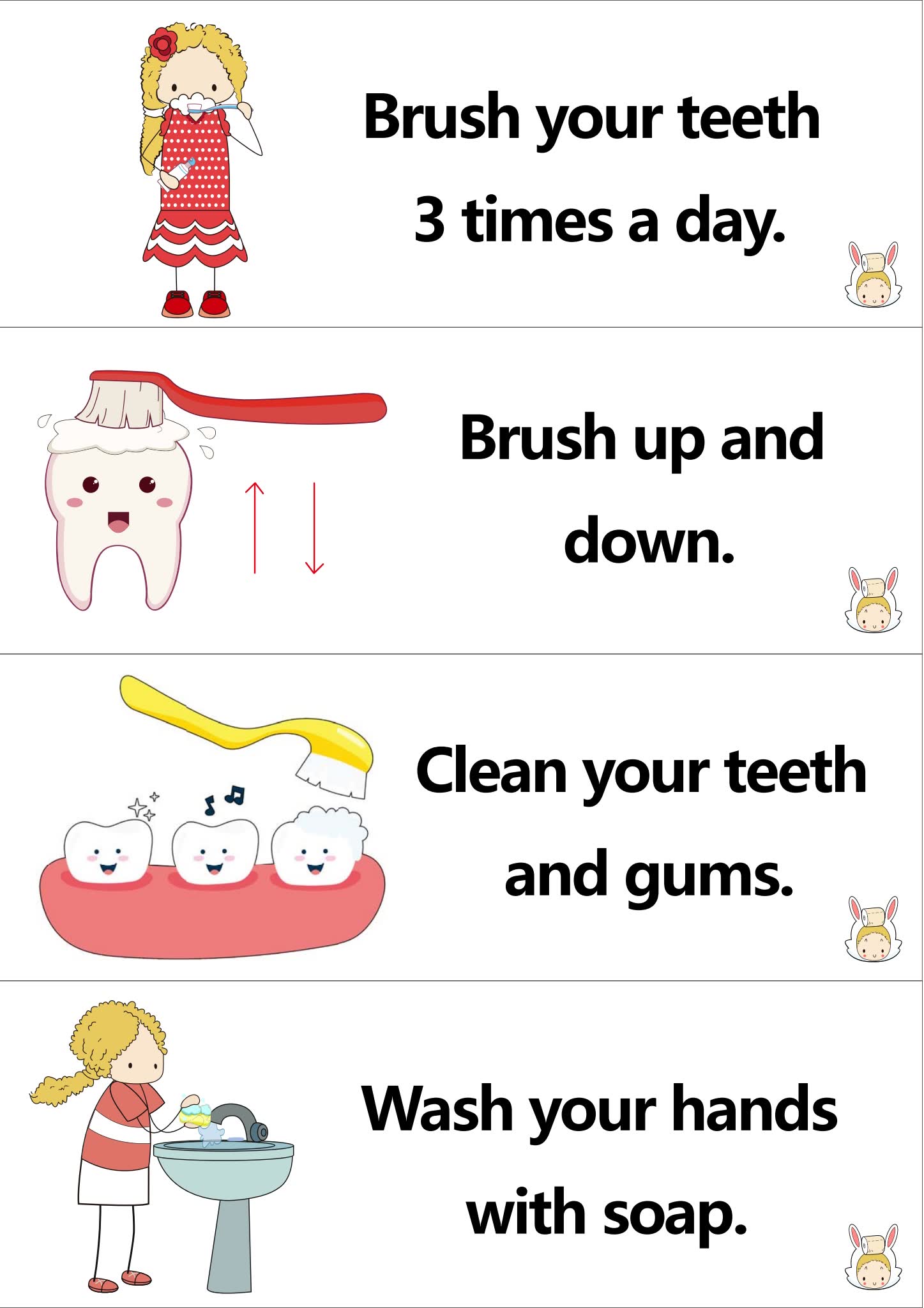 《家庭日常口语墙卡100句》场景英语句子对话练习卡片