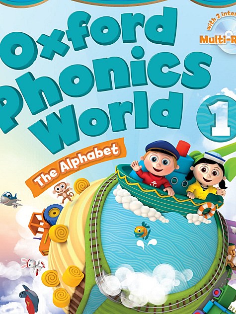 《牛津拼读世界教材Oxford Phonics World》1-5册PDF音频视频