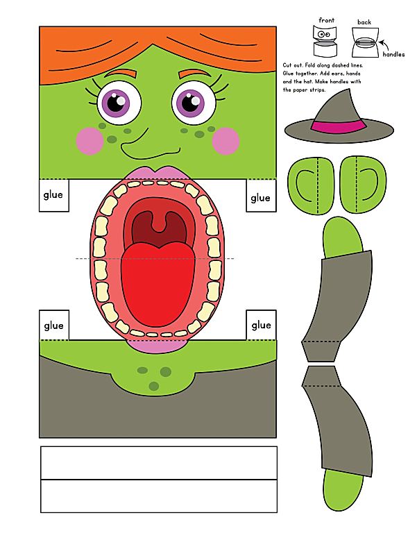 《万圣节Halloween主题英文资源包》节日儿歌手工面具练习册PDF