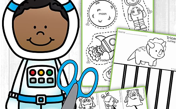 Cutting Practice Bundle幼儿剪纸练习6册