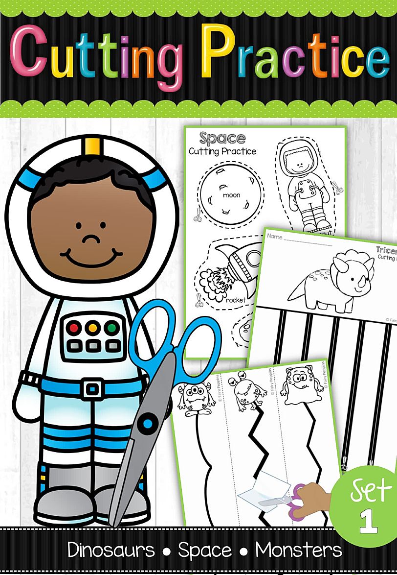 Cutting Practice Bundle幼儿剪纸练习6册