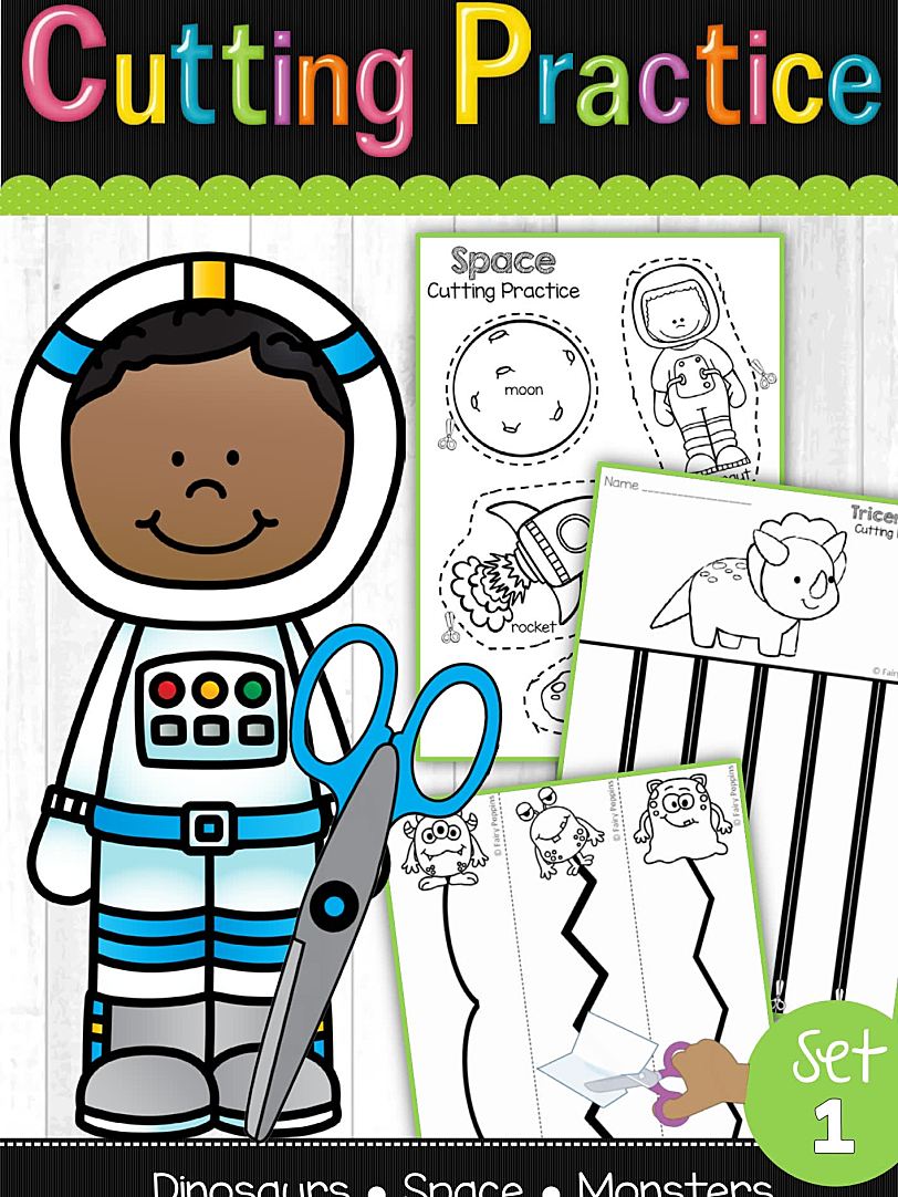 Cutting Practice Bundle幼儿剪纸练习6册