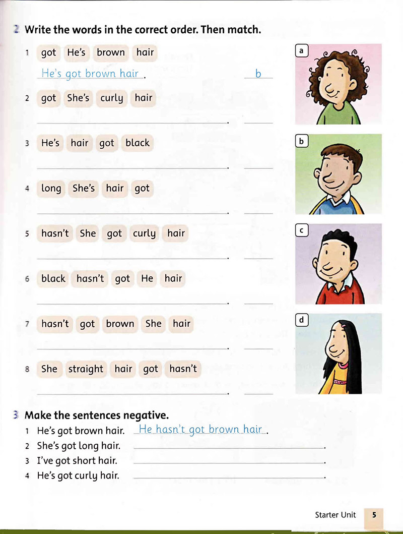 《牛津少儿语法朋友Grammar friends 1-6》语法教材PDF