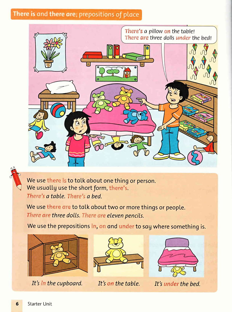 《牛津少儿语法朋友Grammar friends 1-6》语法教材PDF