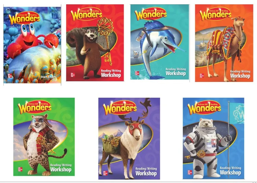 美国加州小学wonders英语教材 电子版