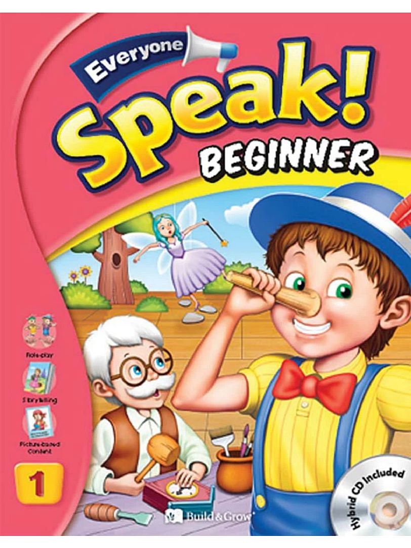 Everyone Speak!Beginner少儿英语口语专项教材PDF电子版