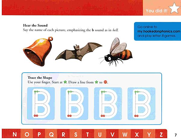 Hooked on Phonics Learn to read自然拼读教材