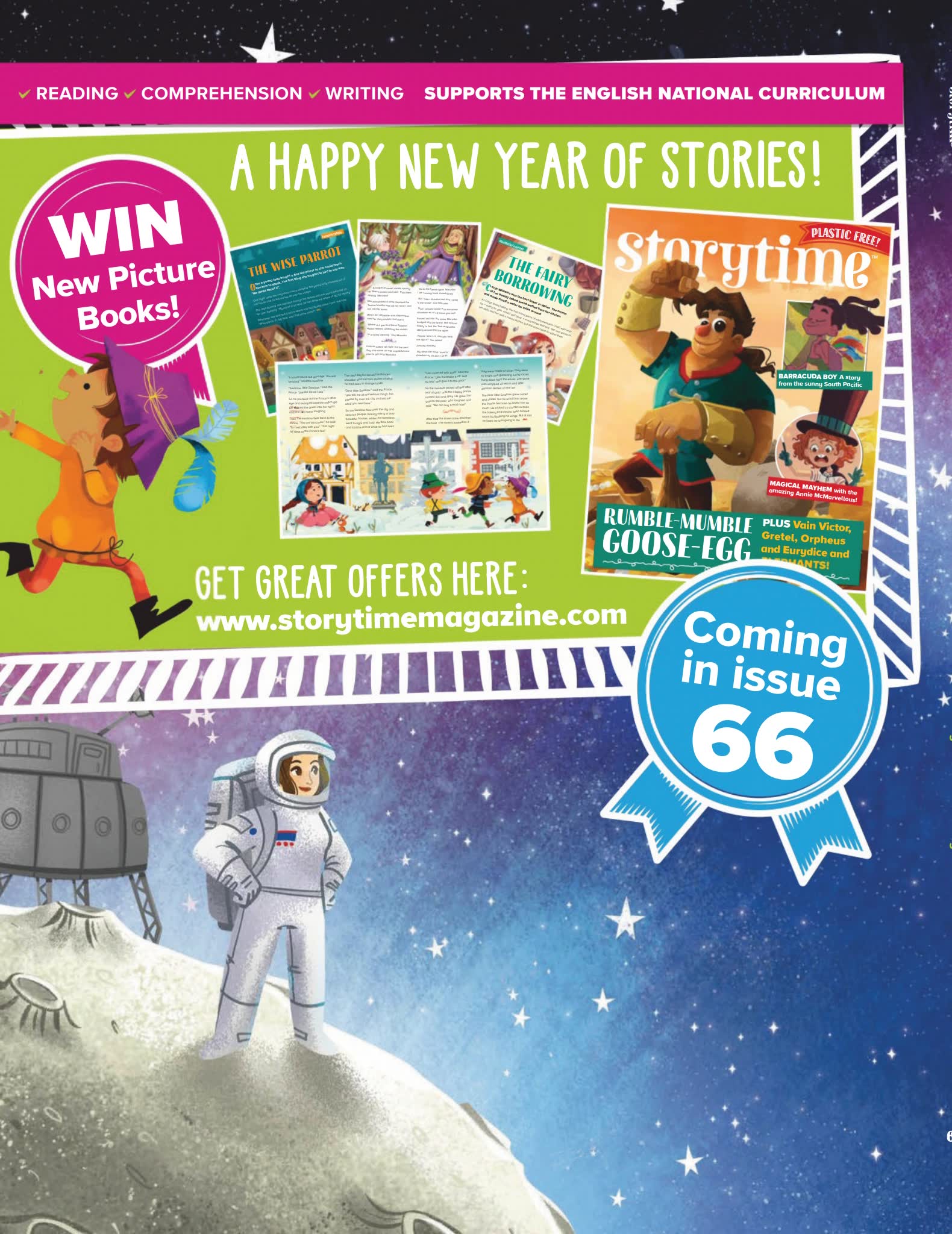 Storytime儿童故事英文杂志 54期2015年-2020年PDF