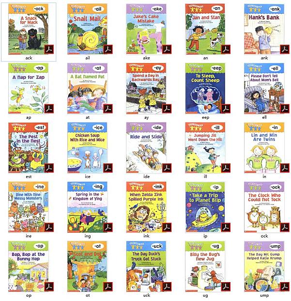 word family tales 25册自然拼读词族绘本故事PDF