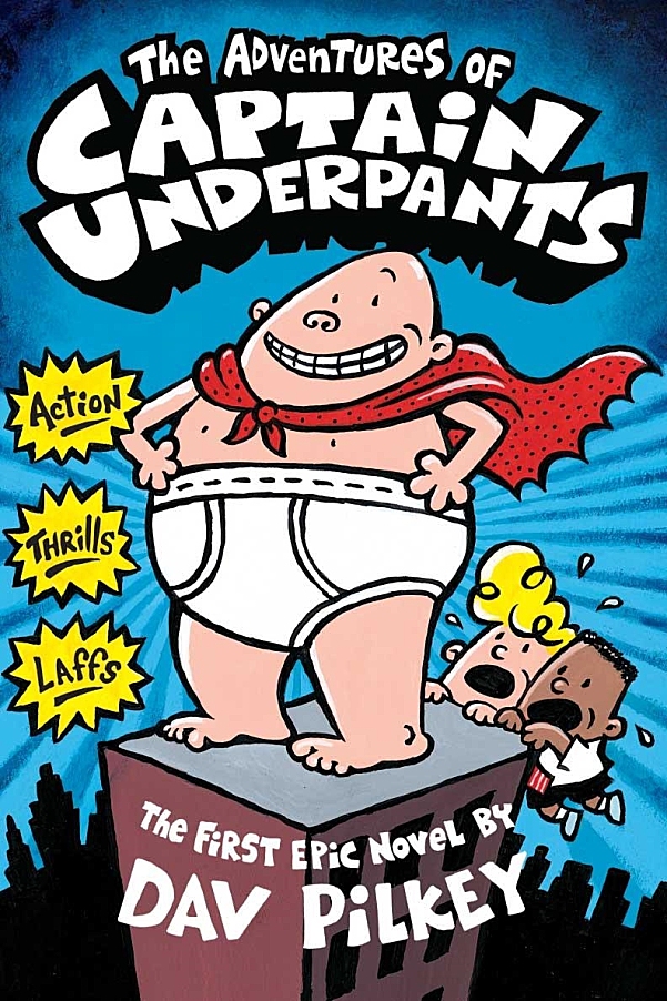 Captain Underpants 内裤超人儿童英文阅读桥梁书1-12册
