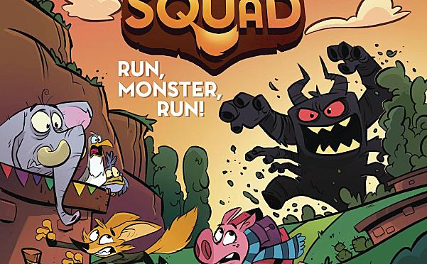 Zoo Patrol Squad Series 1-4册动物巡逻队系列儿童全彩英文漫画