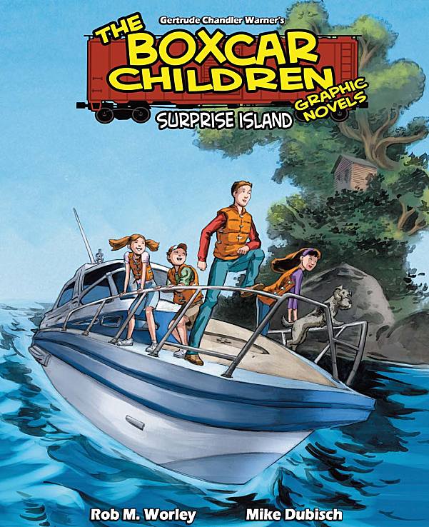 《The Boxcar Children Graphic Novels》1-18册全彩漫画棚车少年英文绘本