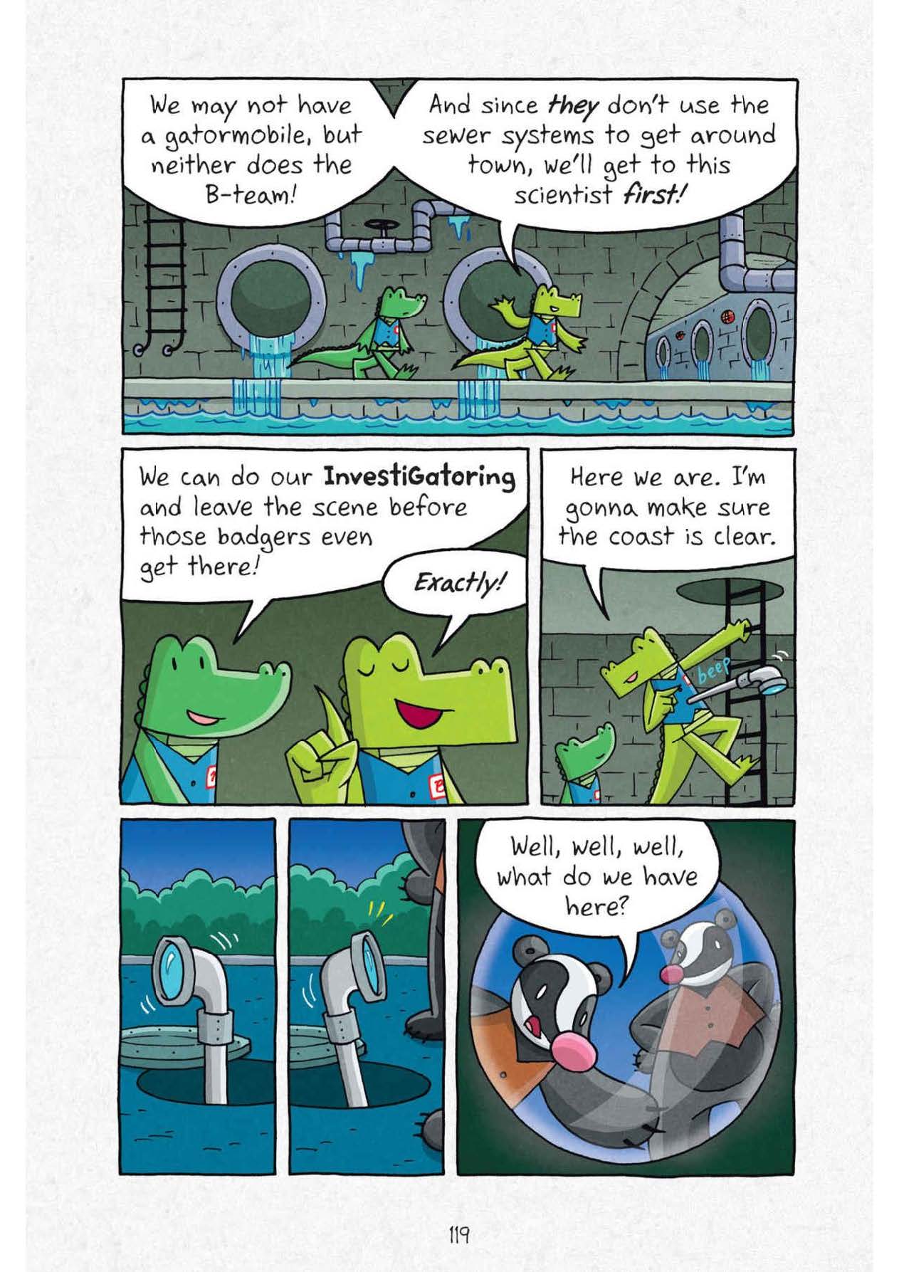 InvestiGators 鳄鱼调查员全六册英文儿童彩色漫画