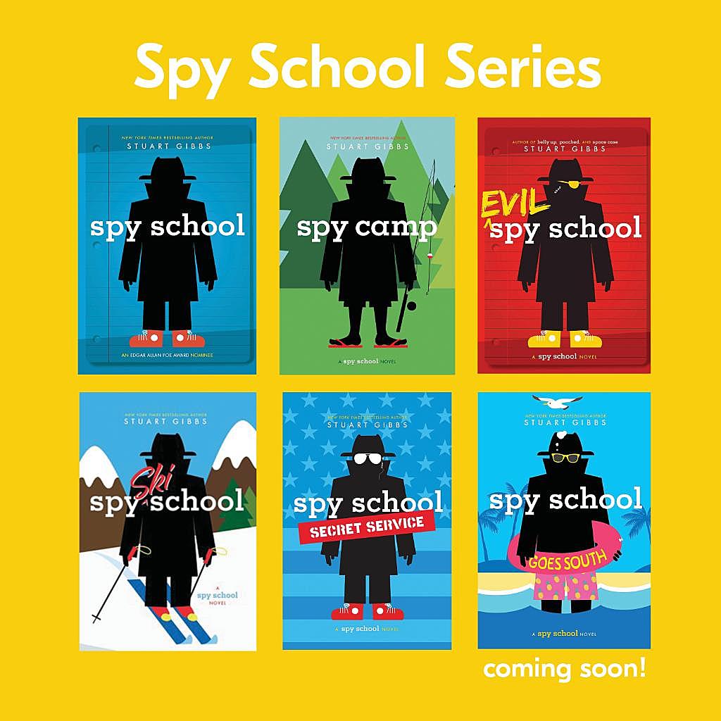 The Spy School Series JD学校儿童侦探系列10册PDF+MP3