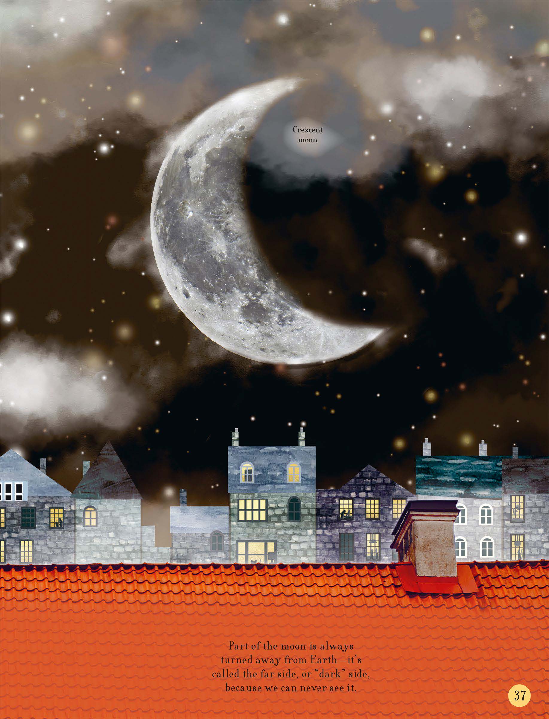 《Through the Night Sky》穿越夜空DK科普知识英文绘本PDF